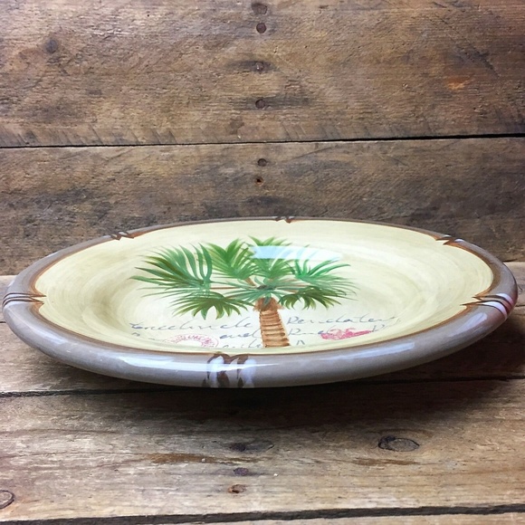 Tabletops Lifestyles Bora Bora Salad Dessert Plate - Picture 2 of 3